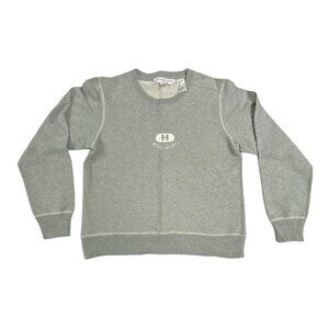 Vintage Tommy Hilfiger Athletics Spell Out Logo H Gray Sweatshirt Size Medium